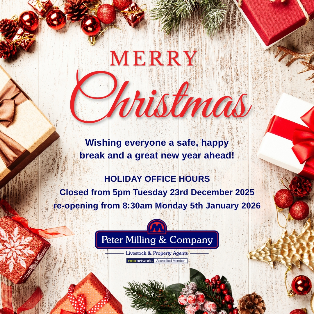 Christmas & New Year Office Closure - Peter Milling & Company